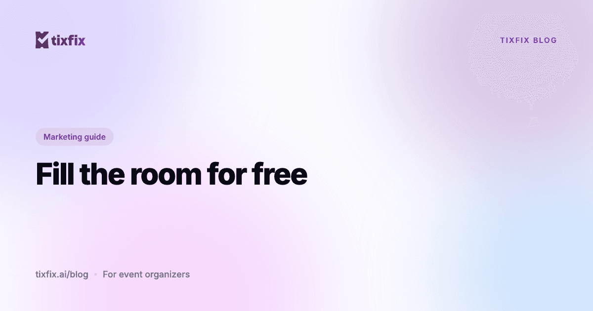 How to promote a local event on a small budget